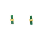 Verdora 18k Gold Plated Sterling Silver Earrings